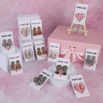 jhumki earrings. (pack of 12)