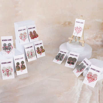 jhumki earrings. (pack of 12)
