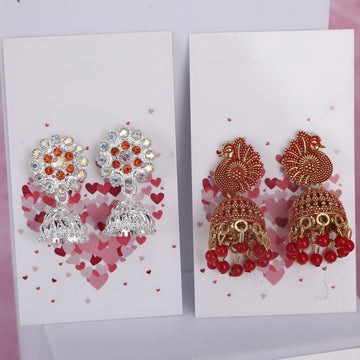 traditional jhumka earrings