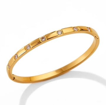Midas Glinted Gold Bracelet