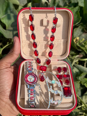 Red Jewelley Set + Box