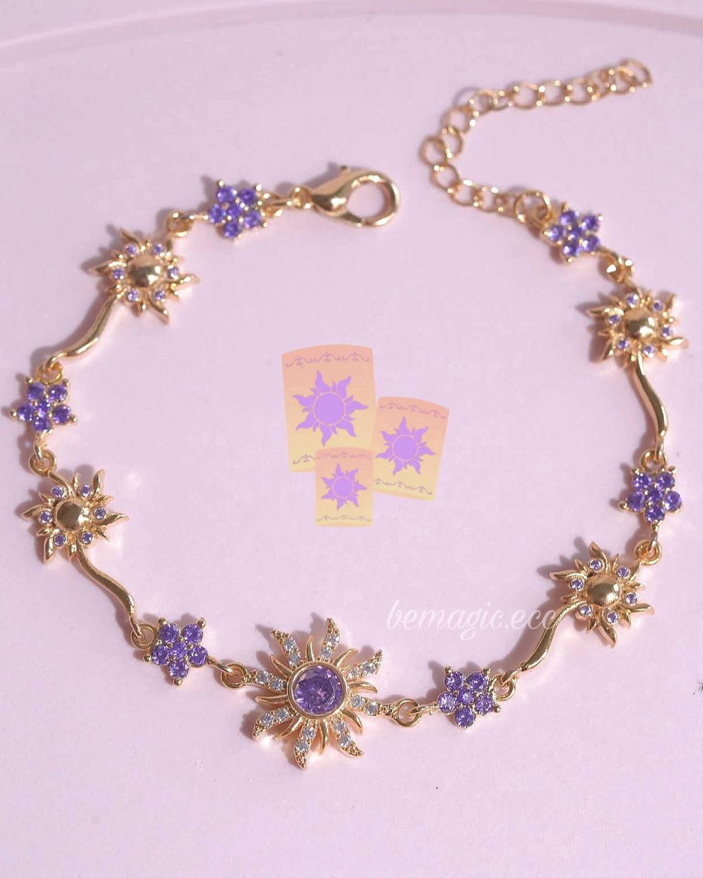 Brazalete Jardín de Rapunzel☀️🌸