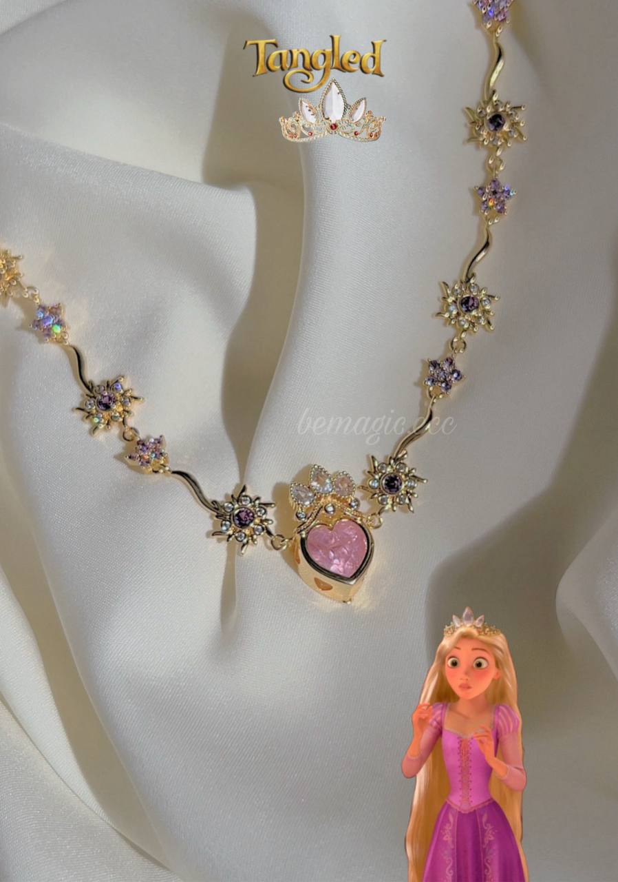 Set completo Rapunzel Dorado💜👑☀️