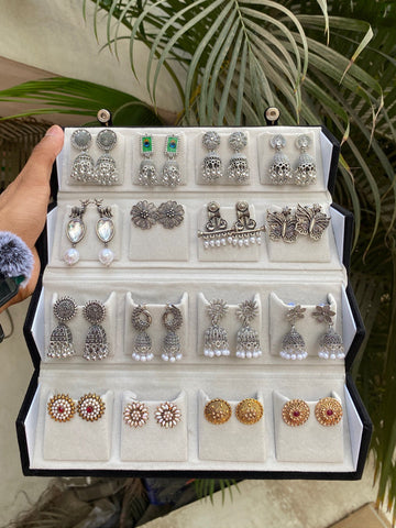 New Trendy 16 pairs jhumka box ✨🎁