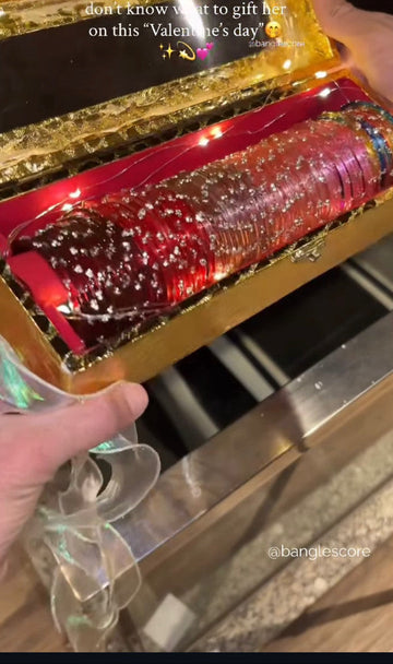 18 Dozen + Shimmer Transparent Box