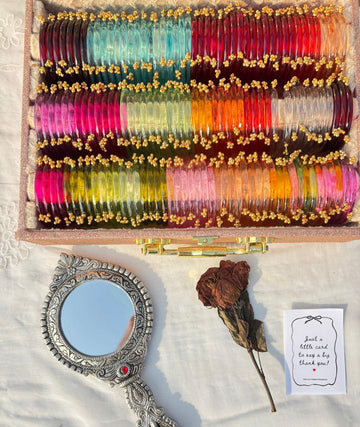 Glass Ghungroo Kada(2.4 size)