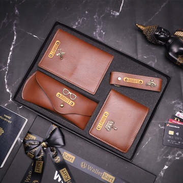 Personalized Leather Name Men's Wallet